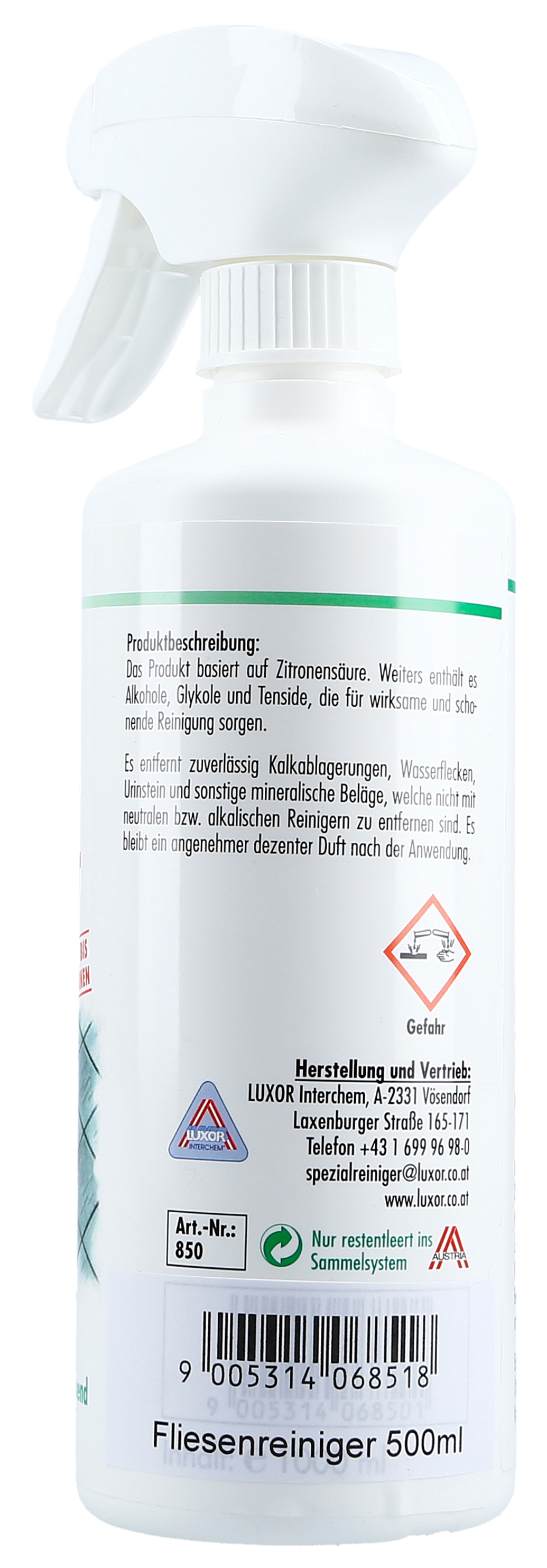KONDOR Fliesenreiniger 500 ml
