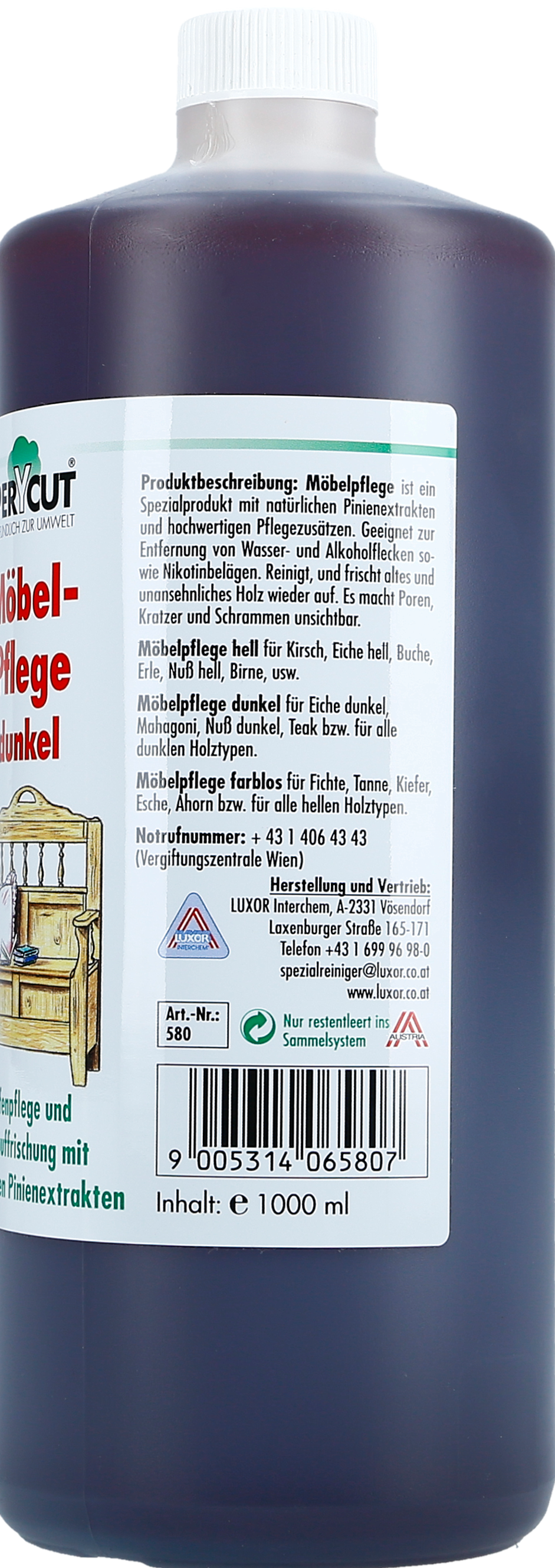 Möbelpflege dunkel 1000 ml