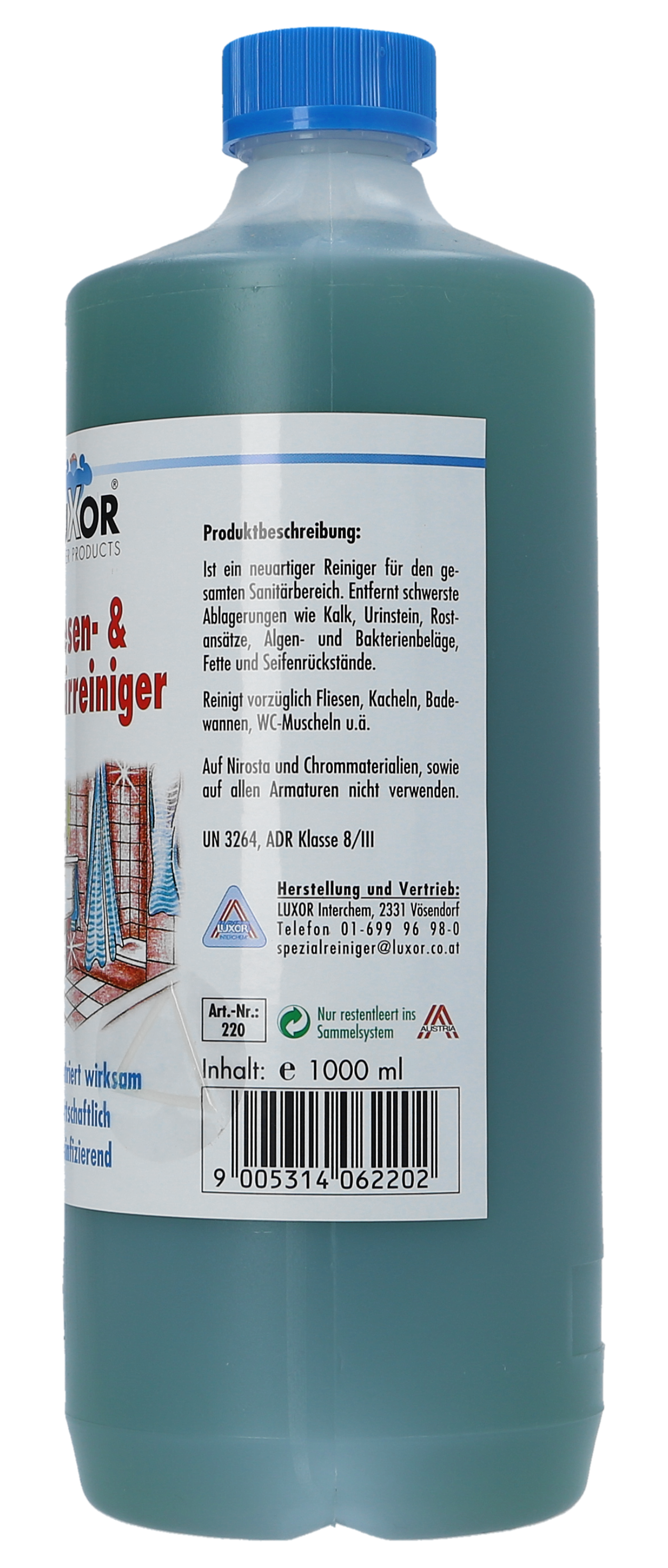 Fliesen- und Sanitärreiniger 1000 ml
