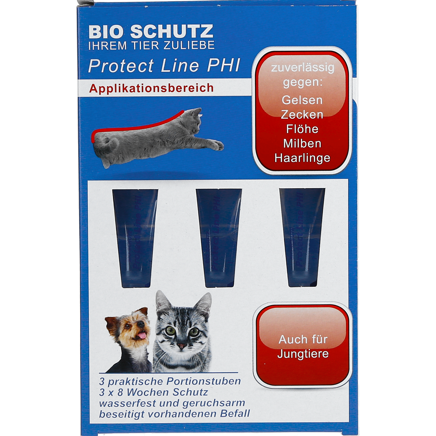 BIO SCHUTZ PROTECT LINE PHI für Katzen und kleine Hunde