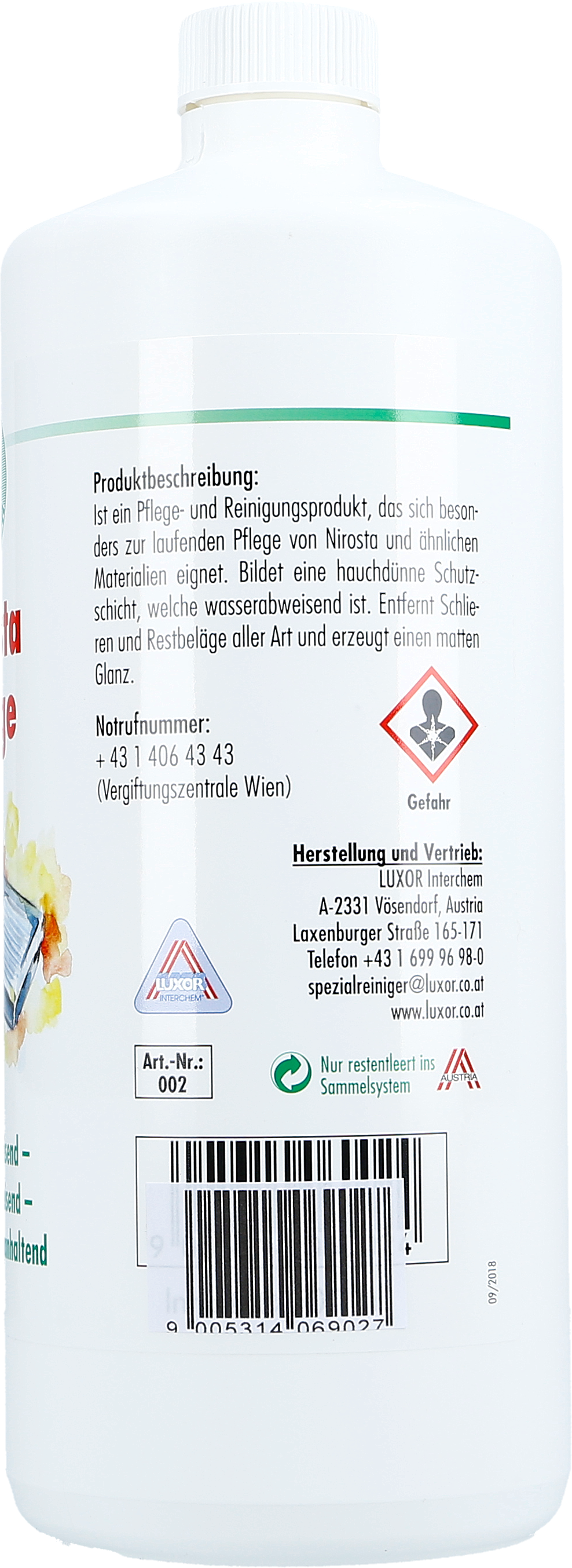 Nirostapflege 500 ml