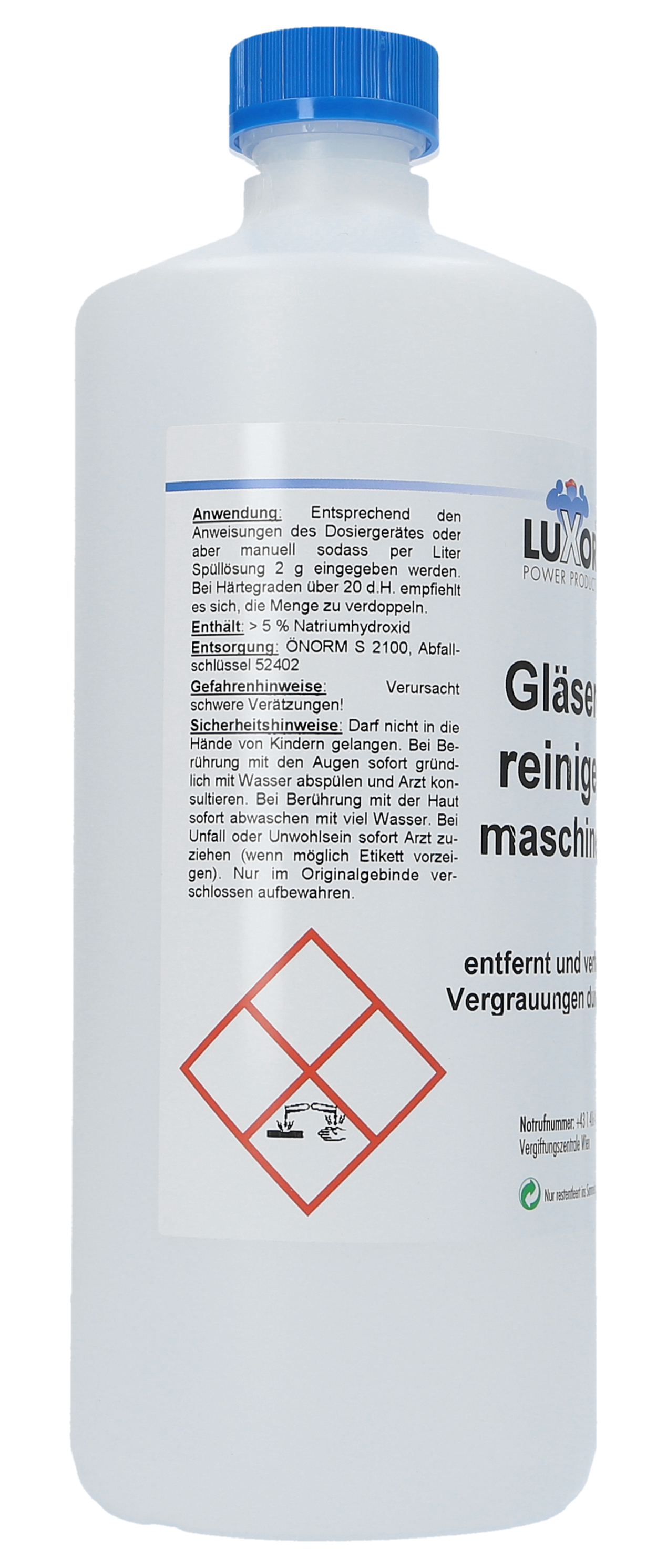 Gläserreiniger maschinell PZ1 1000 ml