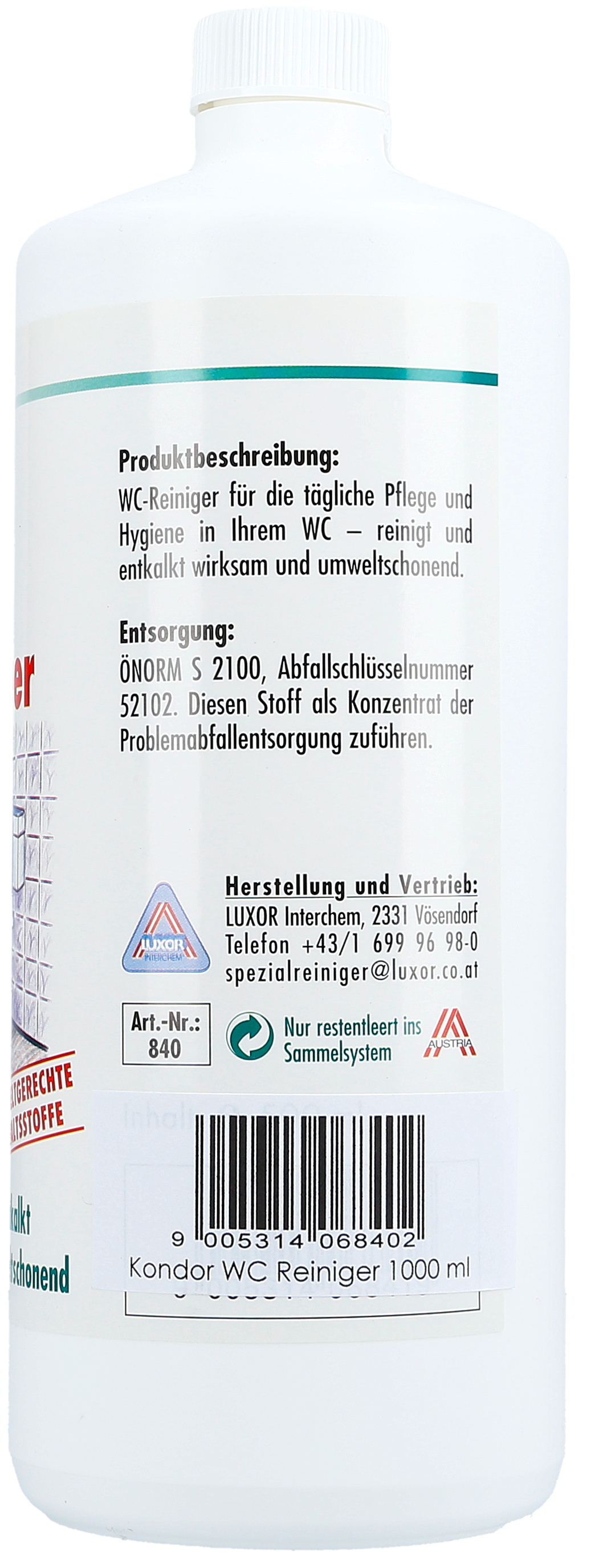 KONDOR WC Reiniger 1000 ml