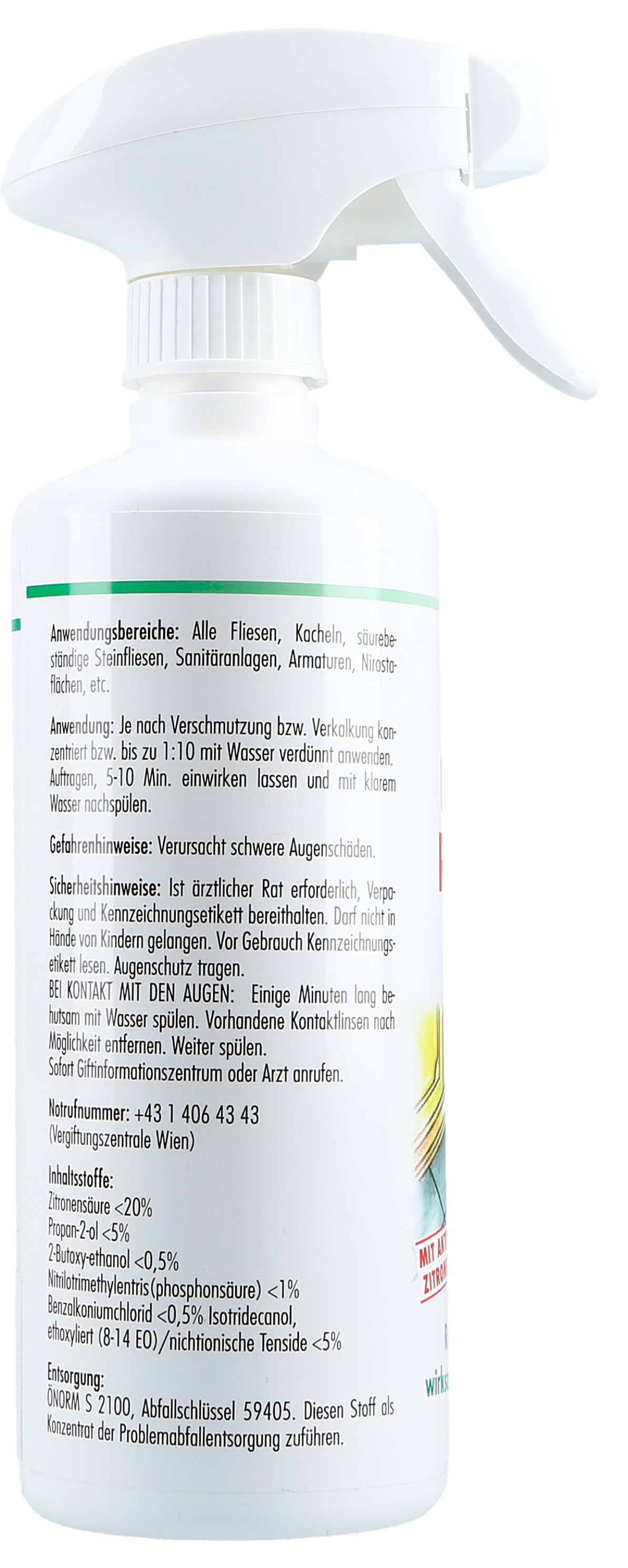 KONDOR Fliesenreiniger 500 ml