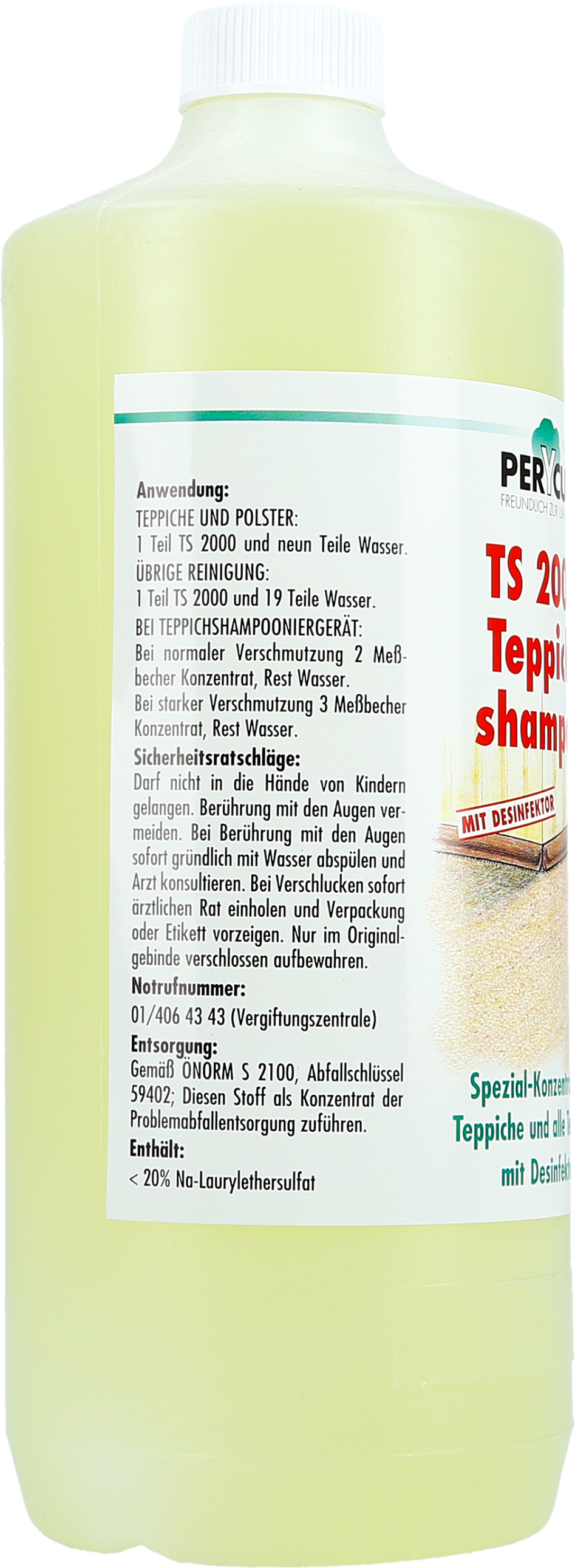 TS 2000 Teppichshampoo 1000 ml