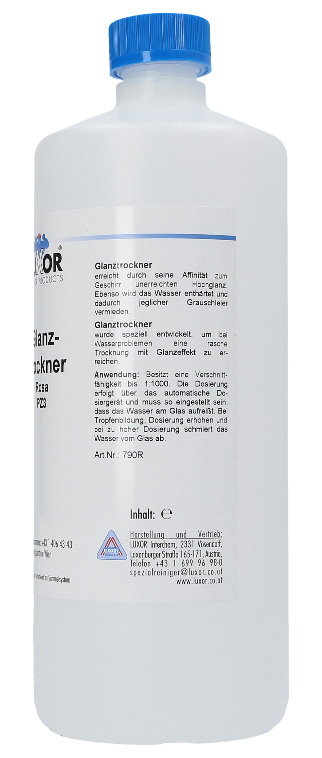Glanztrockner rosa 1000 ml