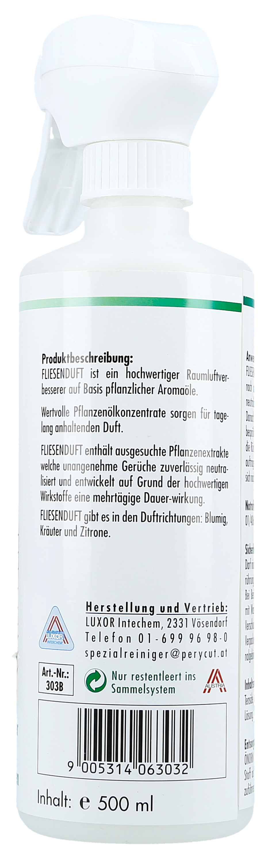 Fliesenduft Zitrone 500 ml