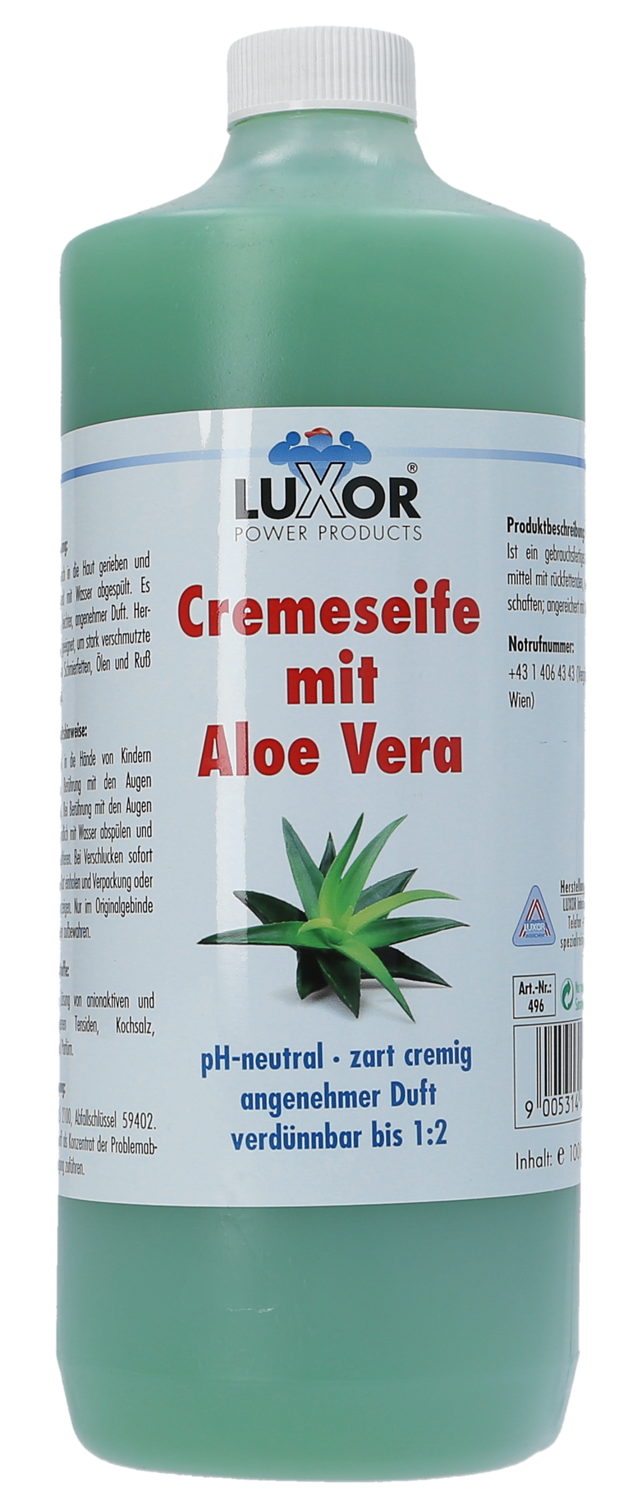 Cremeseife mit Aloe Vera 1000 ml