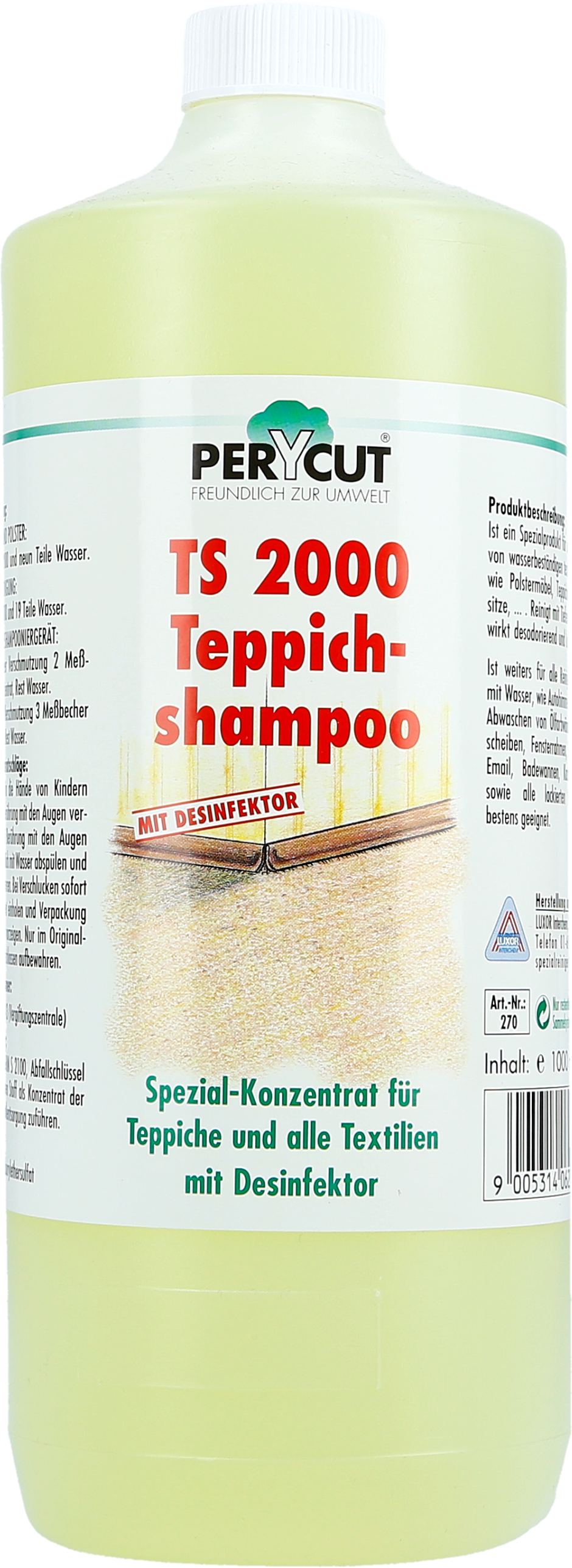 TS 2000 Teppichshampoo 1000 ml