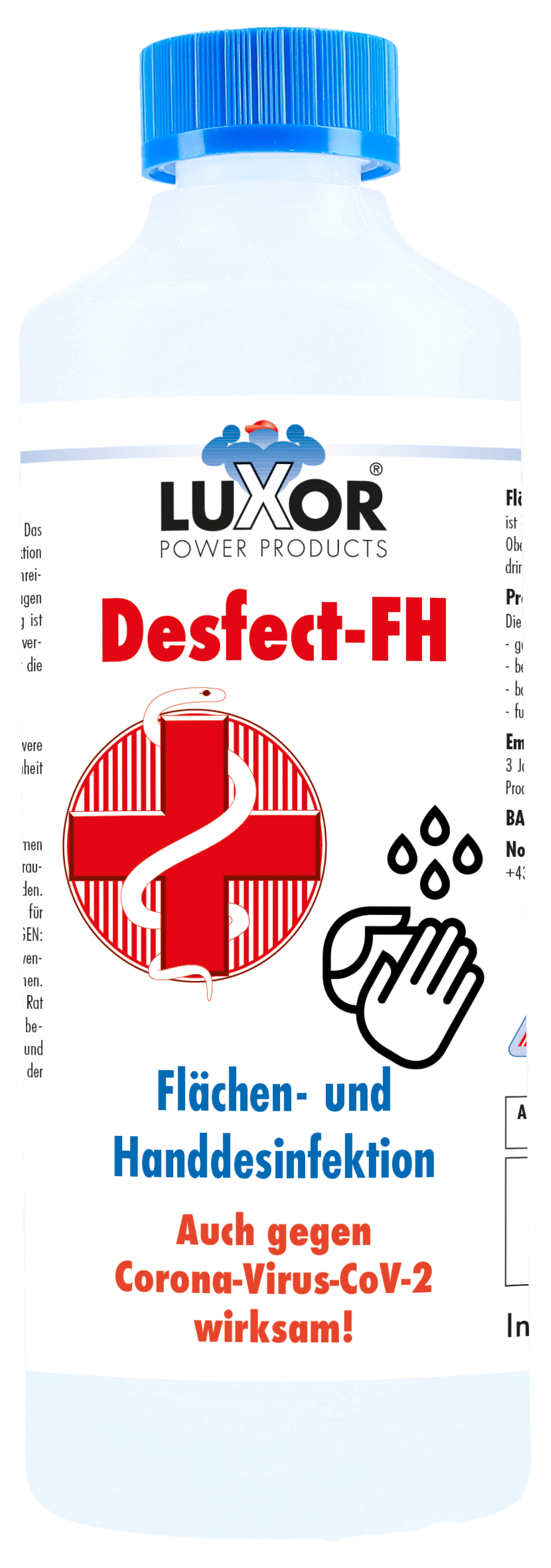 Desfect-FH Flächen- und Handdesinfektion 500 ml