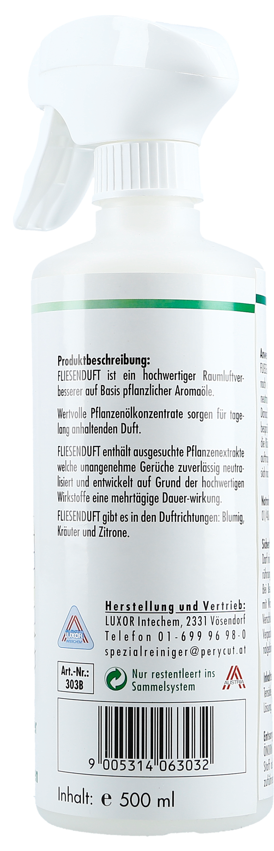 Fliesenduft blumig 500 ml