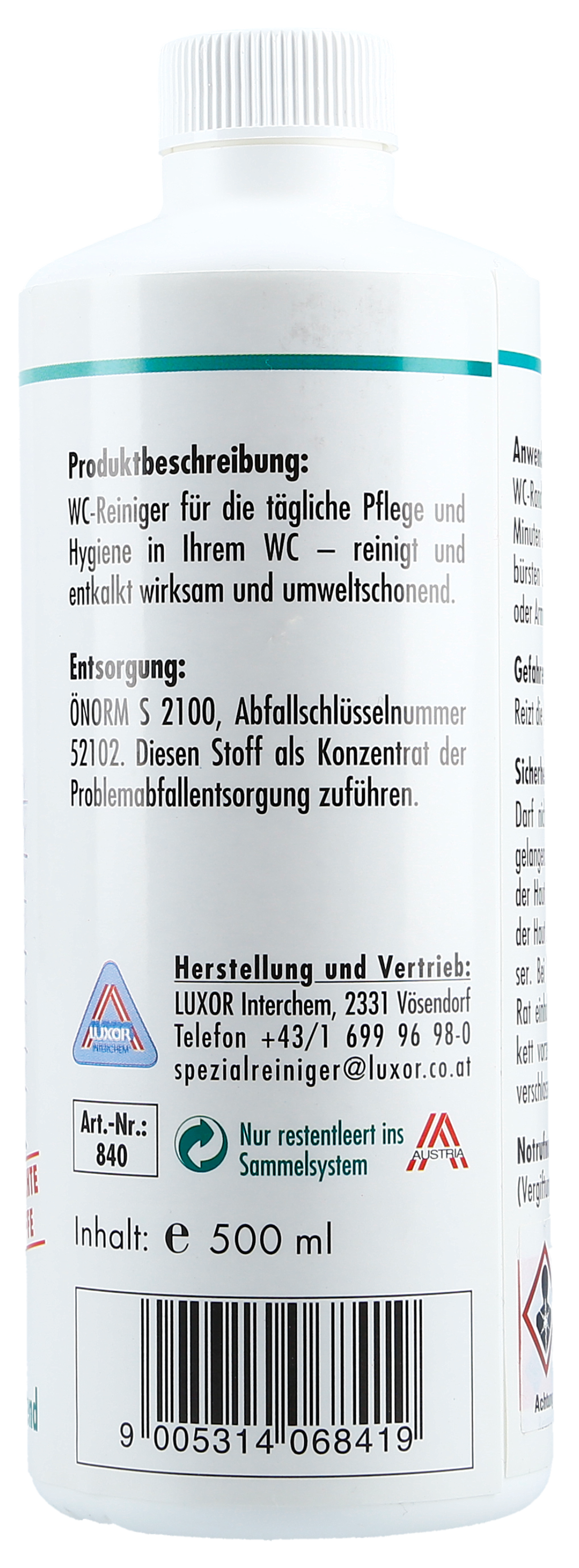 KONDOR WC Reiniger 500 ml