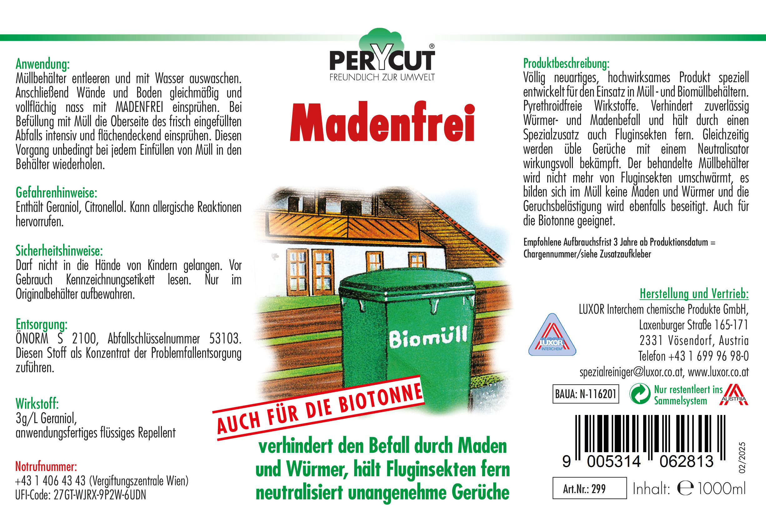 Madenfrei 500 ml